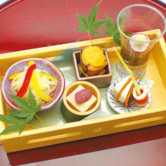 ☆【海島遊】與心愛的人一起享受海島美食的豪華套餐（9道菜品）含無限暢飲7,000日元（含稅）
