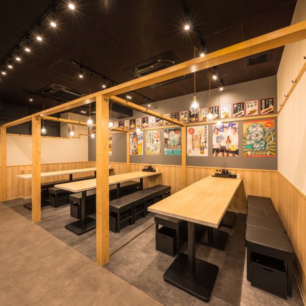上質な店内はシーンを選ばずご利用可能です！！デートや誕生日にもピッタリ◎宴会についても当店絶対の自信有り◆人数についても柔軟にご対応致しますので、お気軽にお問い合わせくださいませ。