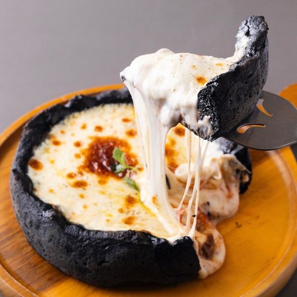 [Chicago Pizza by Bamboo Charcoal★] A course that includes popular dishes! 8 dishes in total with 2 hours of all-you-can-drink ◇ 4,000 yen (tax included)