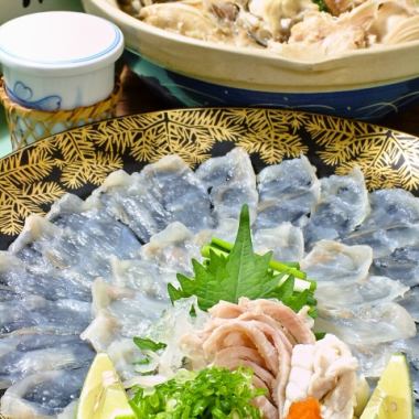 [Recommended by the master! 150 minutes of all-you-can-drink included] Soft-shelled turtle & blowfish enjoyment course 8 dishes + all-you-can-drink 15,000 yen