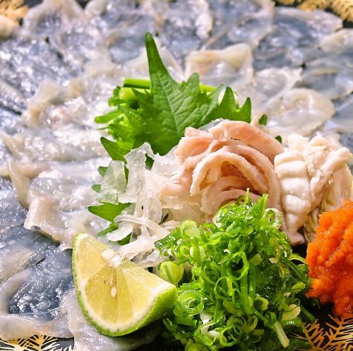 Gorgeous luxury ingredients such as [Fugu], [Suppon] ...