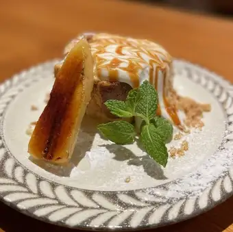 バナナのシフォンケーキ