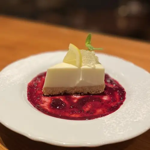 レアチーズケーキ