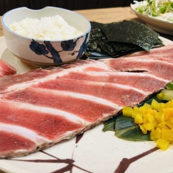 ◆大和ポーク豚しゃぶサラダとマグロ手巻き寿司コース100分飲み放題付税込6,000円◆