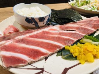 ◆Yamato Pork Shabu-Shabu Salad and Tuna Hand-Rolled Sushi Course with 100 minutes of all-you-can-drink for 6,000 yen (tax included)◆