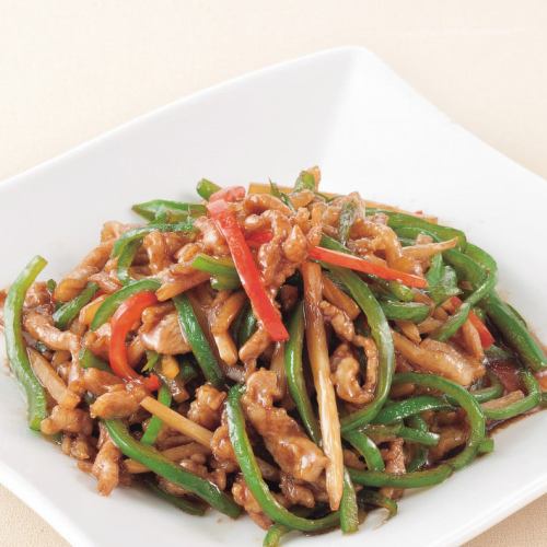 Green pepper meat string (salty or Sichuan or oyster)