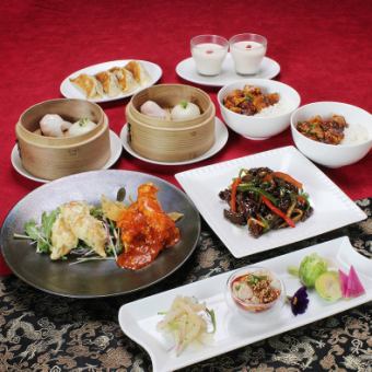 【上海布吉皇家套餐】僅食物：8道菜共4,000日元