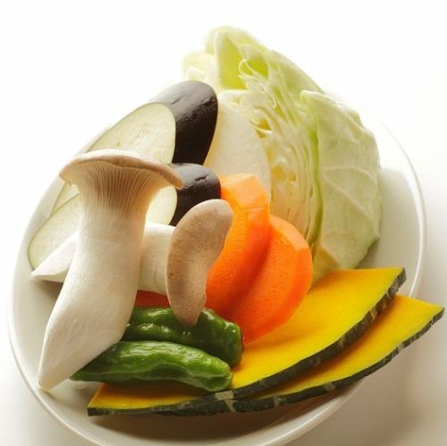 彩り焼野菜盛り合わせ