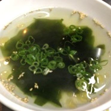 わかめスープ