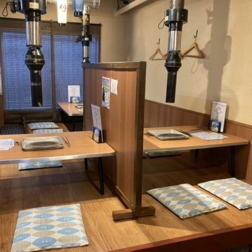 お座敷は宴会でもご家族利用でもOK！