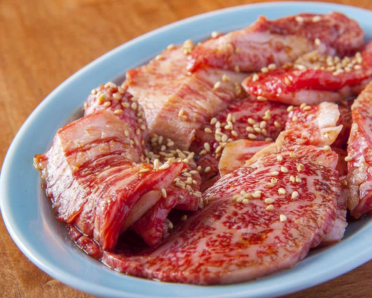特選焼肉『赤身盛り合わせ』　（小）