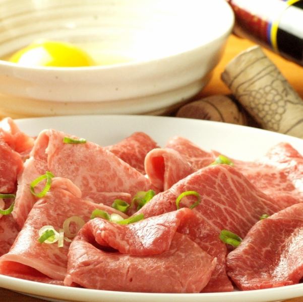 焼きしゃぶ（溶き卵付）