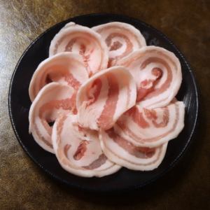 花サムギョプサル【薄切り豚バラ】