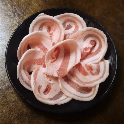 花サムギョプサル【薄切り豚バラ】