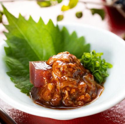 鰹の酒盗チャンジャ