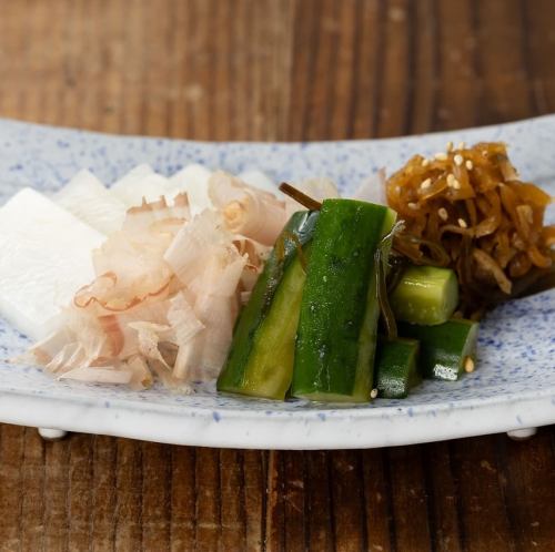 お新香盛り合わせ