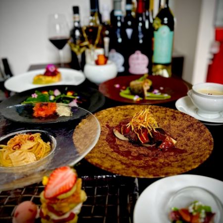 【ディナー限定】3月限定ディナーコース＜税込￥8900→税込￥7900＞