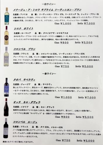 主廚推薦葡萄酒