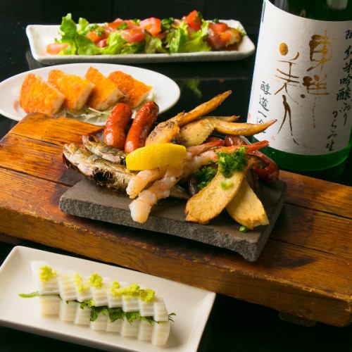 【宴会利用にピッタリ】山口県の味覚を堪能！飲み放題付きの選べる2種のコース♪