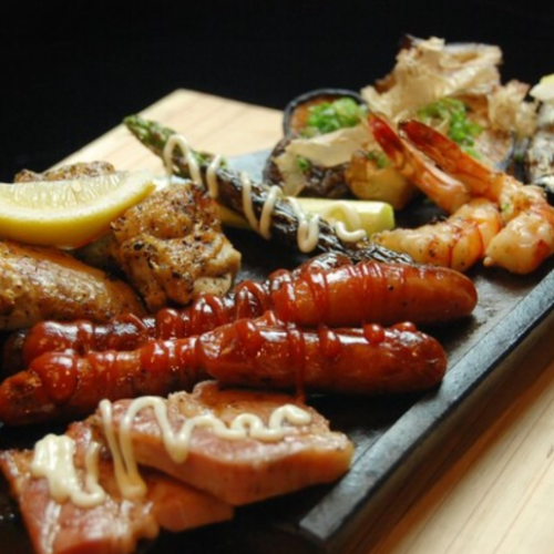 【ボリューム満点】名物瓦焼きが大人気！山口の食材をふんだんに使用した瓦焼き！見て食べて楽しめます◎