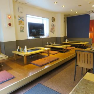 There is a teppan tatami room.How about a teppan banquet with your family or friends?