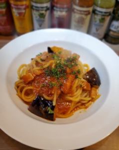 培根茄子 arrabbiata