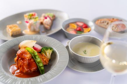 Course meal plan [Course A] + 90 minutes of all-you-can-drink