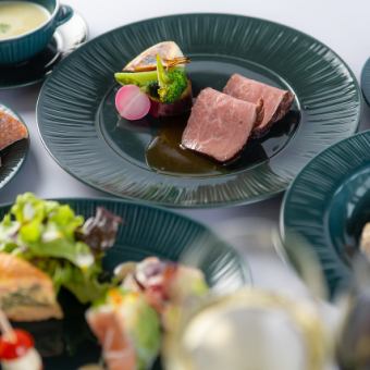 Course meal plan [Course C] + 90 minutes of all-you-can-drink