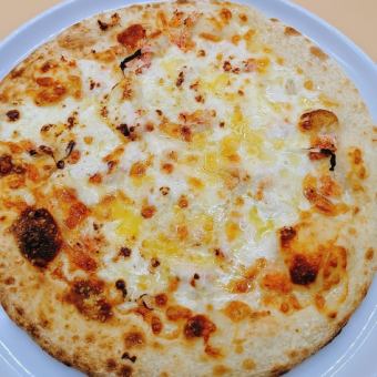 [Plain] Red snow crab flake gratin pizza