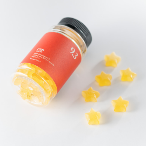 CBD 软糖（Mango Stars 9.3 毫克 CBD/每瓶 465 毫克）