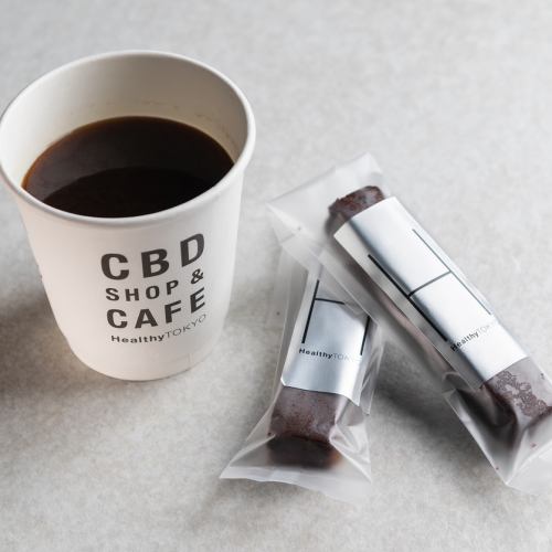 CBD brownie + drink SET