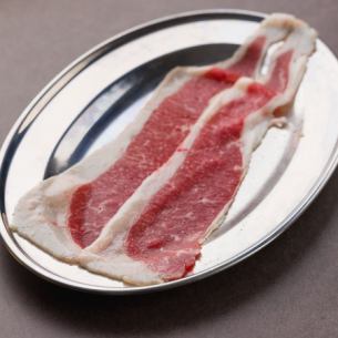 【カルビ・ミスジ・サーロイン・焼きしゃぶ】