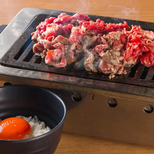 【カルビ・ロース・焼きユッケ】