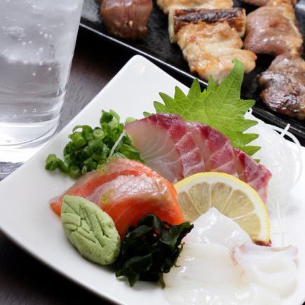 ≪★17:00-19:00限時★≫僅限1人♪ 超值佐久飲生魚片套餐1,100日元!