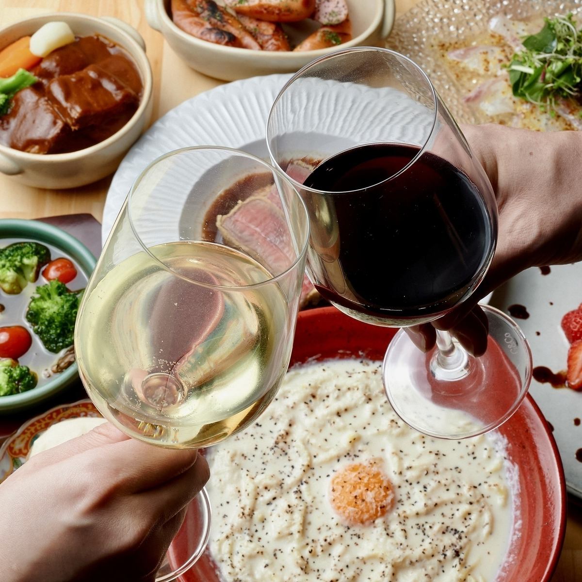 長居　誕生日　イタリアン　記念日　ランチ　飲み放題　