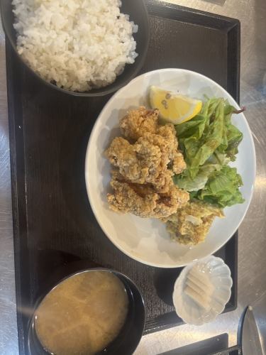 唐揚げ定食