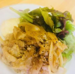 こだわりの生姜焼き