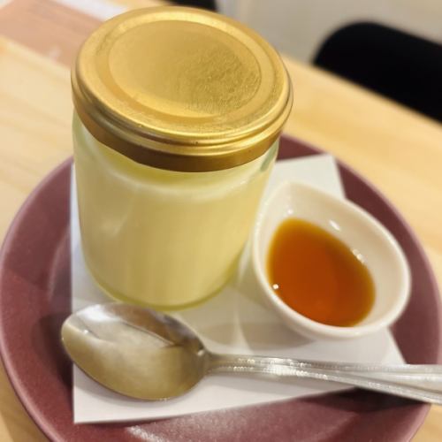 서양 식당 수제 푸딩