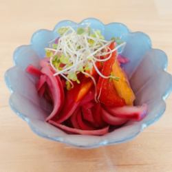 自家製本日のピクルス