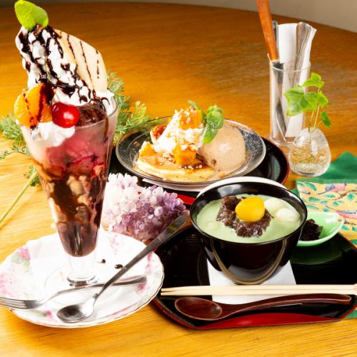 【しみじみ美味しい20種類以上の自家製「和」スイーツ】