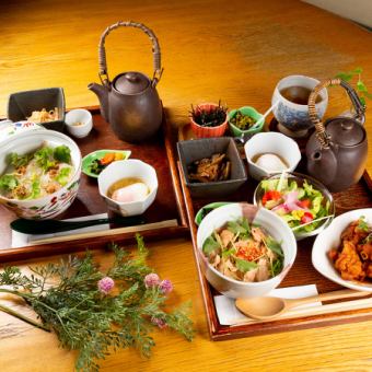 【当店看板セット！】京の出汁茶漬け★特製出し茶漬けセット★2250円≪9品≫ドリンク,デザート付