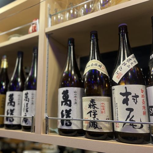 还有种类丰富的精酿杜松子酒、烧酒、日本酒！