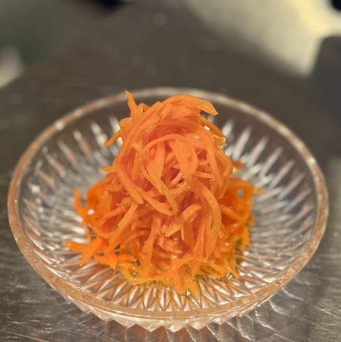 오렌지 맛의 캐럿 라페