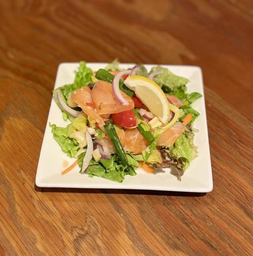 民族風味鮭魚山藥沙拉