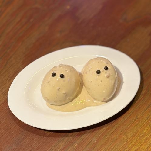 溏心蛋佐Ufu蛋黃醬 2個