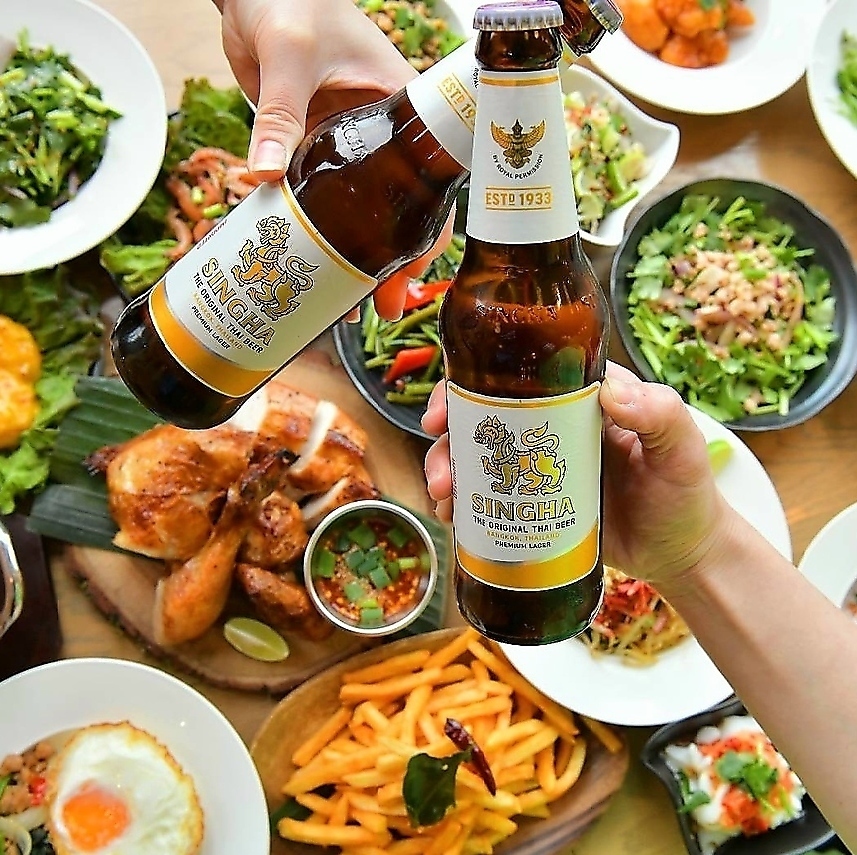 The only Singha Beer-certified casual Thai-Asian restaurant in Thailand, featuring Thailand's No. 1 beer!