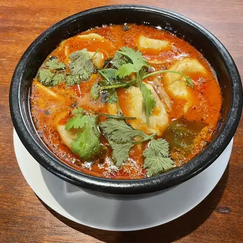 Tom Yum Dumplings