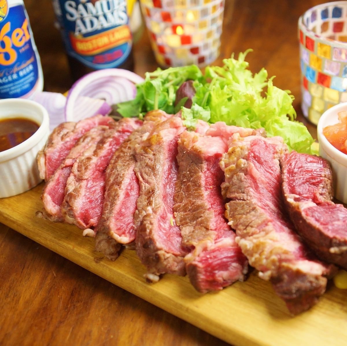 【Kawasaki Station walk 6 minutes】 Ayame Rock steak of topics ... ☆