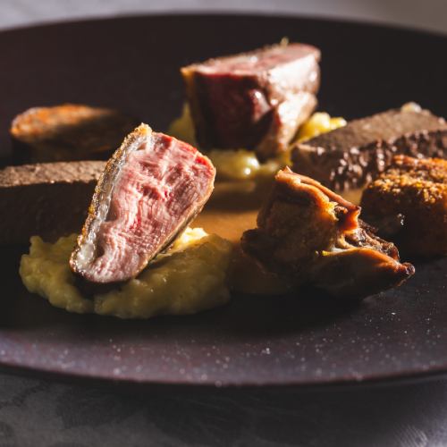 【Dinner course B】全16品19965円(税込)