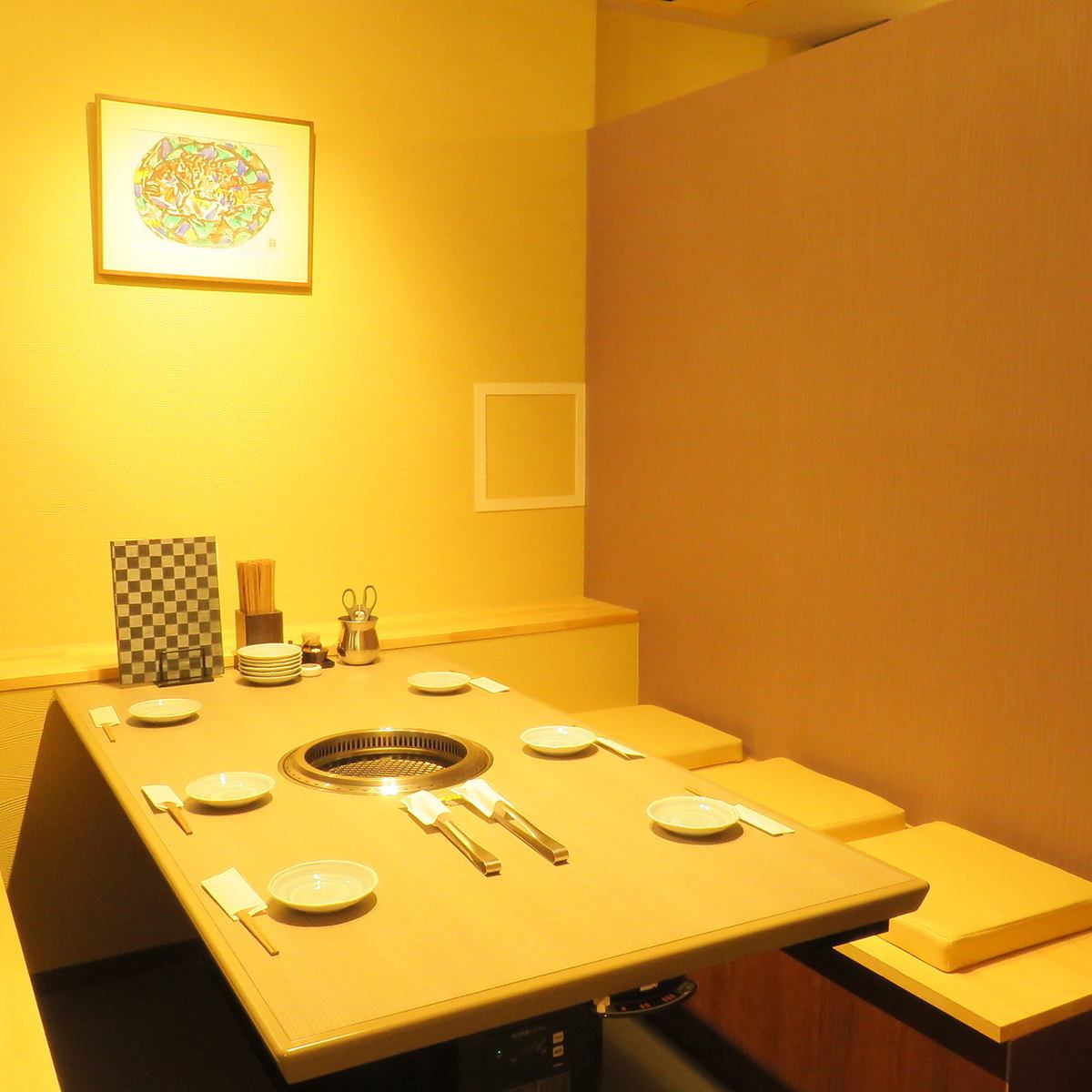 Yakiniku in a private room! Lunch is also available. Perfect for parties, anniversaries, etc.!